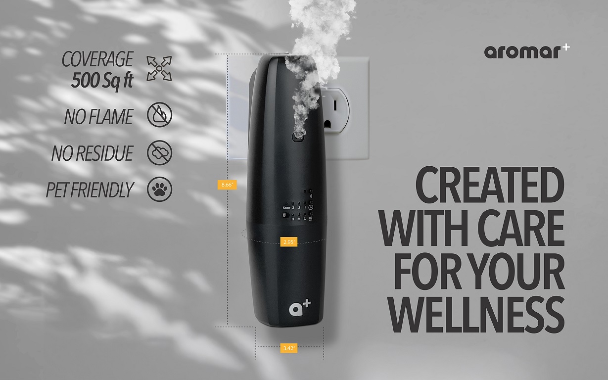 Plug-In Waterless Diffuser — Black — view 3