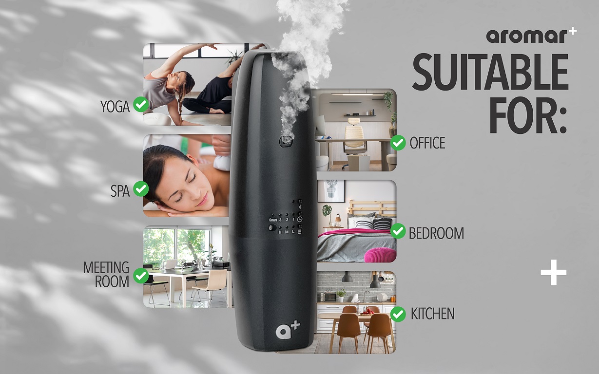 Plug-In Waterless Diffuser — Black — view 5
