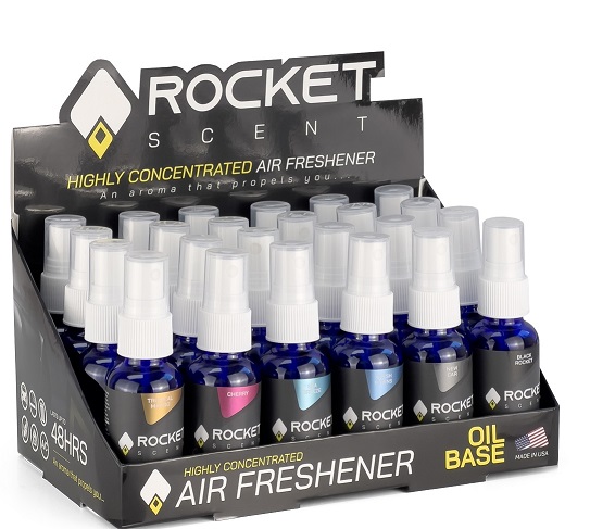 Rocket Scent Air Freshener 1oz — Fresh Linens — view 2